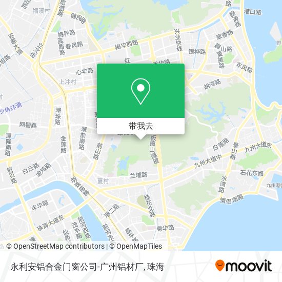 永利安铝合金门窗公司-广州铝材厂地图