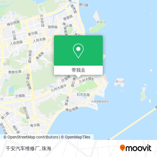 千安汽车维修厂地图