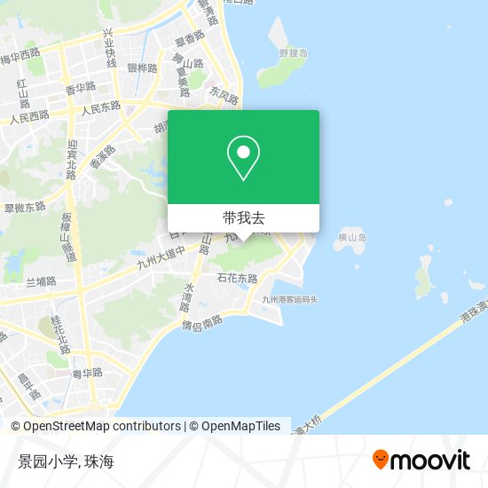 景园小学地图