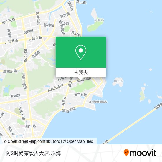 阿2时尚茶饮吉大店地图