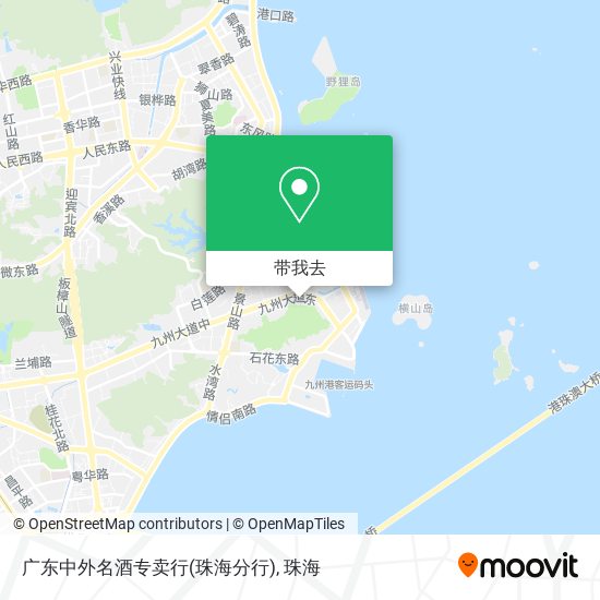 广东中外名酒专卖行(珠海分行)地图
