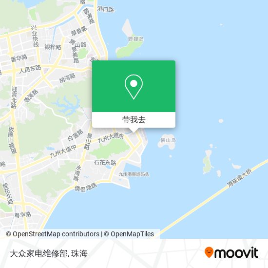 大众家电维修部地图