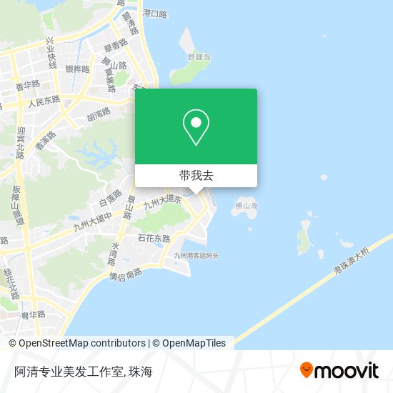 阿清专业美发工作室地图