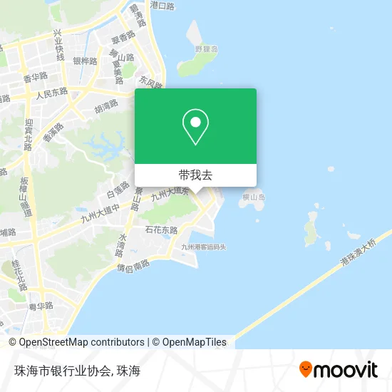珠海市银行业协会地图