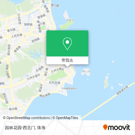 园林花园-西北门地图