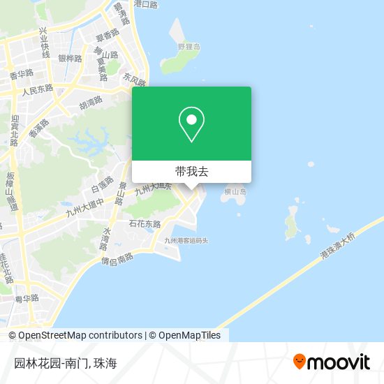 园林花园-南门地图