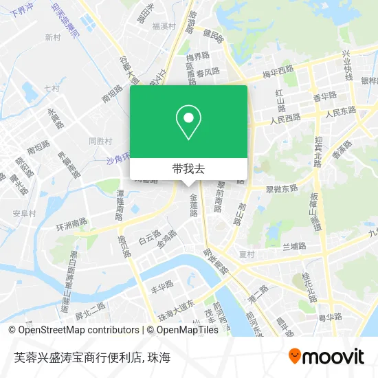 芙蓉兴盛涛宝商行便利店地图