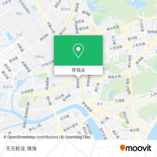 天元鞋业地图