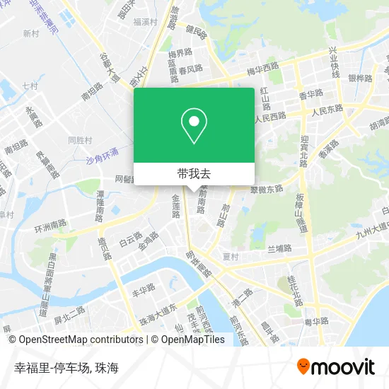 幸福里-停车场地图