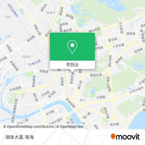 酒珠大厦地图