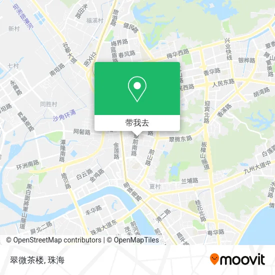 翠微茶楼地图