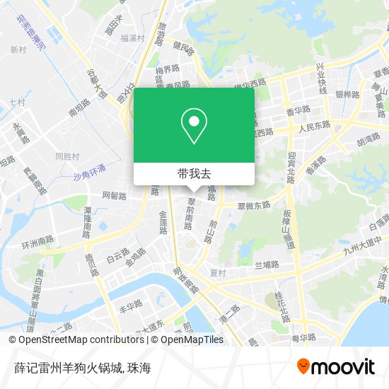 薛记雷州羊狗火锅城地图