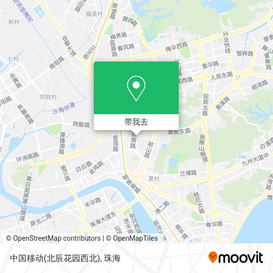 中国移动(北辰花园西北)地图