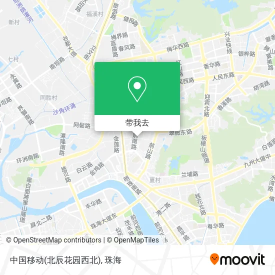 中国移动(北辰花园西北)地图