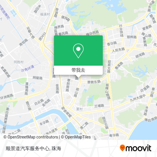 顺景道汽车服务中心地图