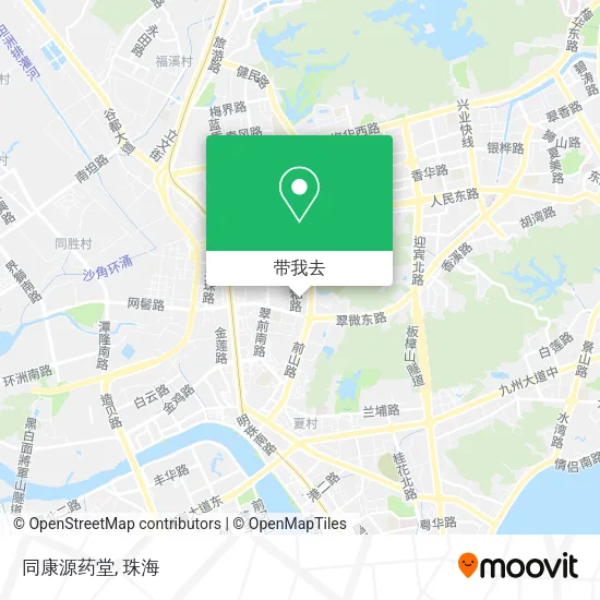 同康源药堂地图