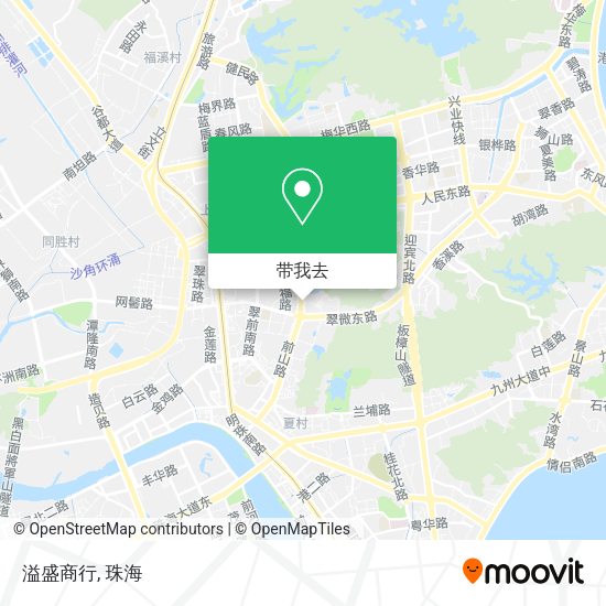 溢盛商行地图