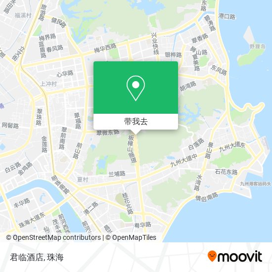 君临酒店地图