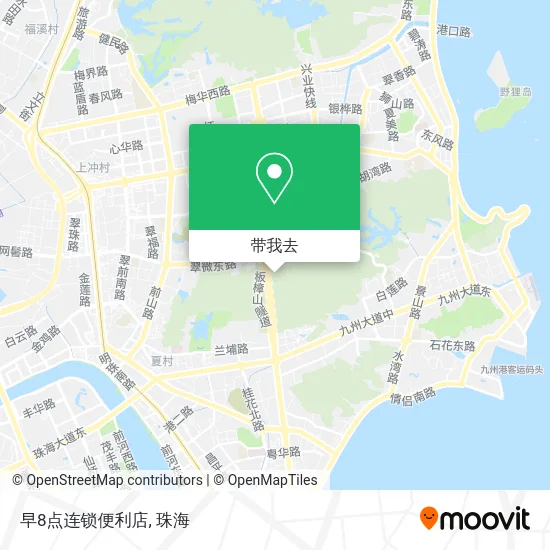 早8点连锁便利店地图