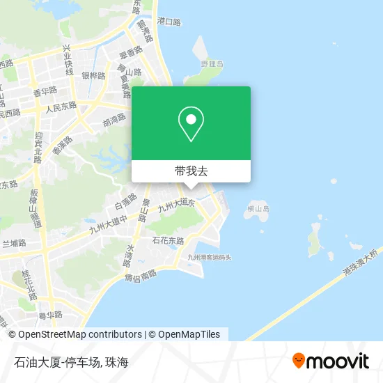 石油大厦-停车场地图