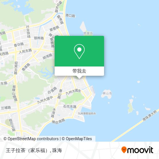 王子拉茶（家乐福）地图