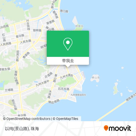 以纯(景山路)地图