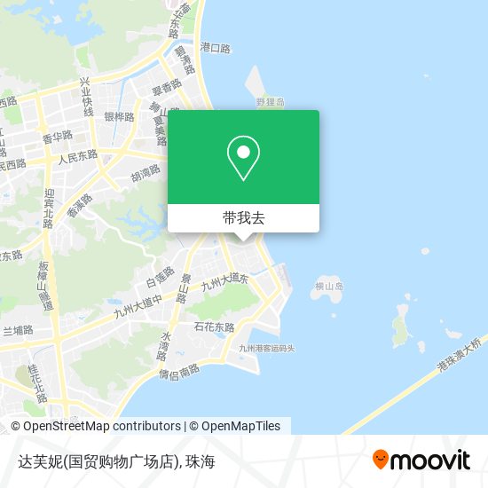 达芙妮(国贸购物广场店)地图