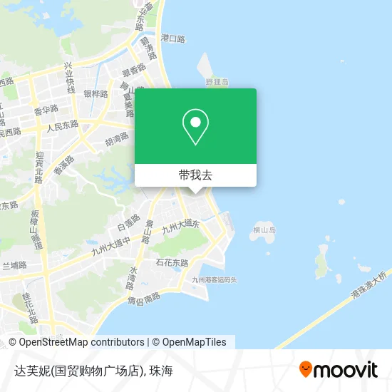 达芙妮(国贸购物广场店)地图