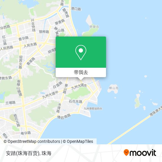 安踏(珠海百货)地图