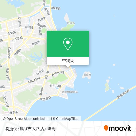 易捷便利店(吉大路店)地图