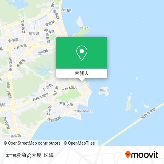 新怡发商贸大厦地图