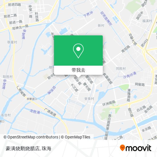豪满烧鹅烧腊店地图