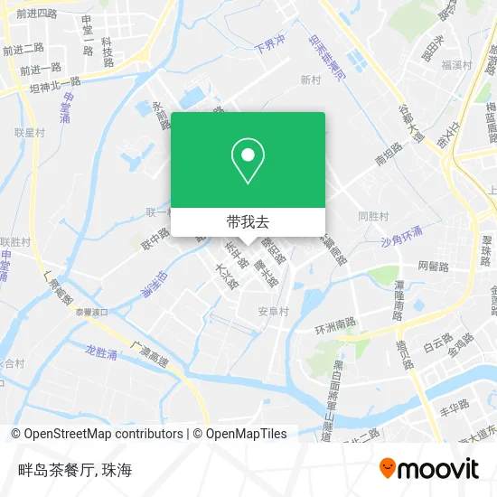 畔岛茶餐厅地图