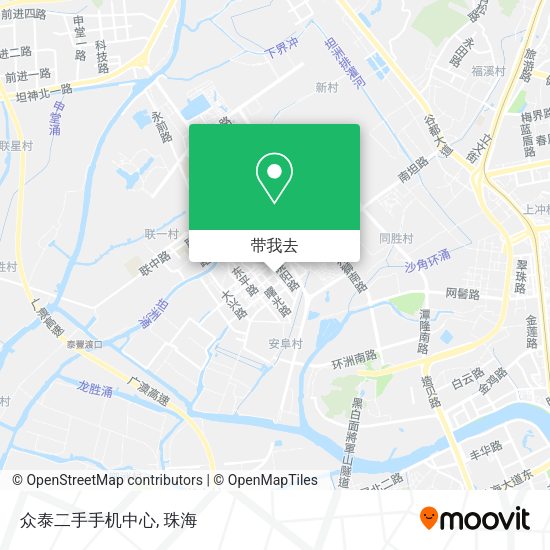 众泰二手手机中心地图