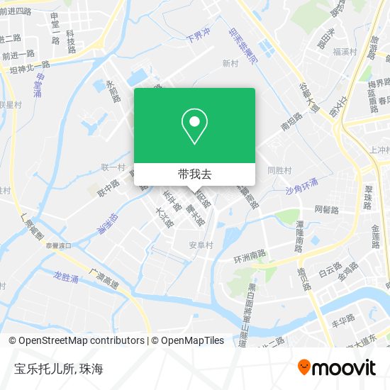 宝乐托儿所地图