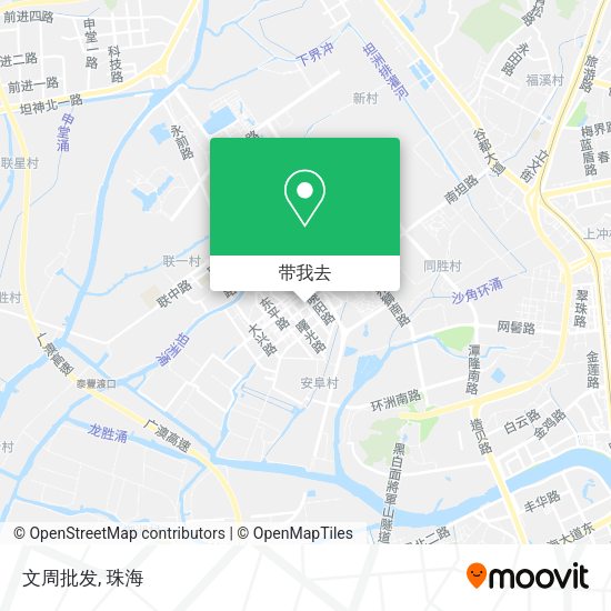 文周批发地图