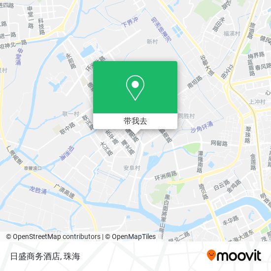 日盛商务酒店地图