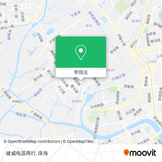 健威电器商行地图