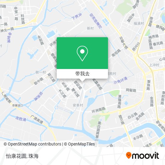 怡康花圆地图