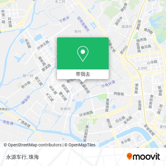 永源车行地图