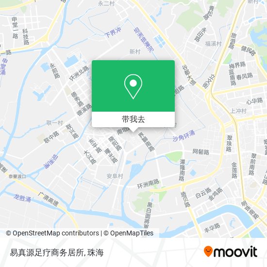 易真源足疗商务居所地图