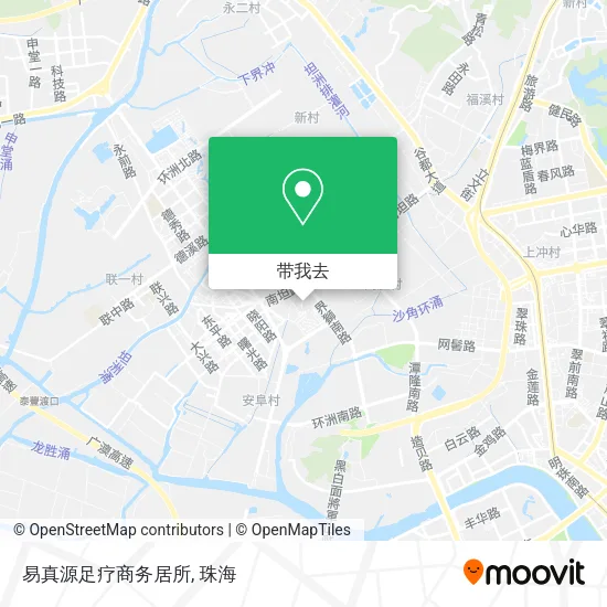 易真源足疗商务居所地图