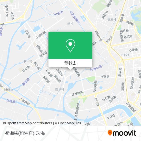 蜀湘缘(坦洲店)地图