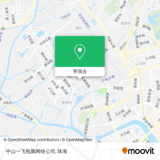 中山一飞电脑网络公司地图
