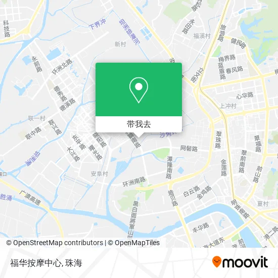 福华按摩中心地图