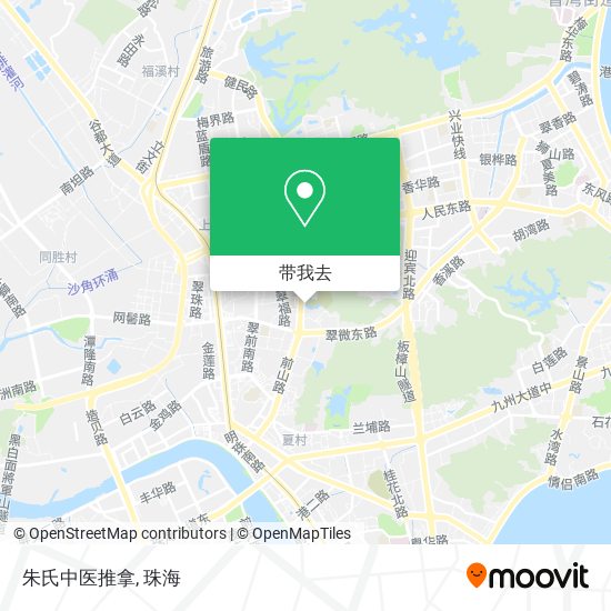 朱氏中医推拿地图