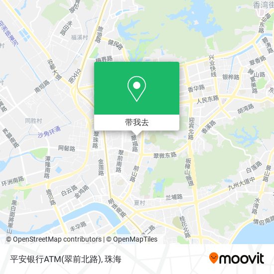 平安银行ATM(翠前北路)地图