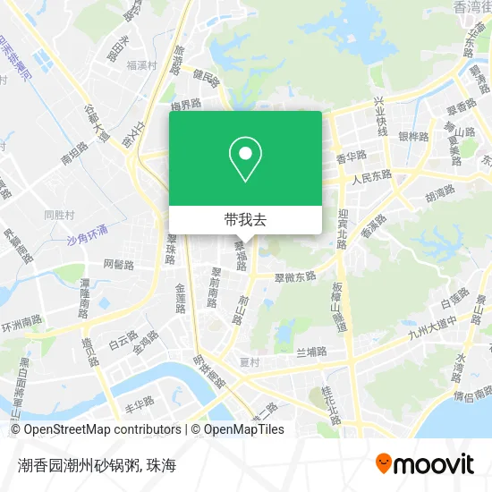 潮香园潮州砂锅粥地图