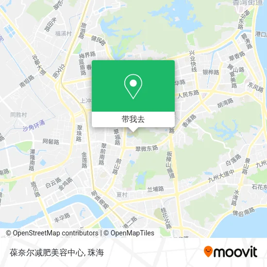葆奈尔减肥美容中心地图