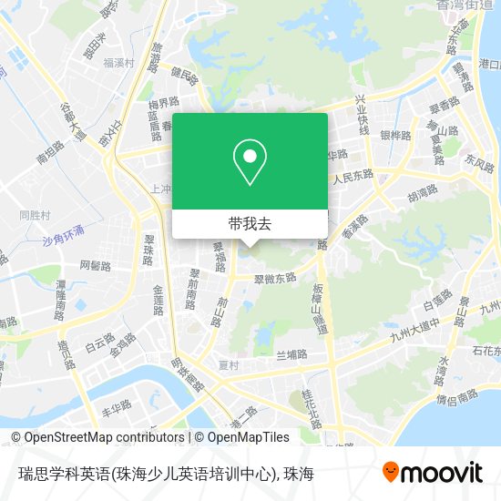 瑞思学科英语(珠海少儿英语培训中心)地图